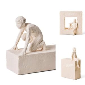 Kähler stjernetegnsfigur med gravering
