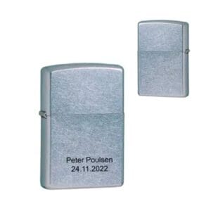 Personlig Zippo lighter med gravering